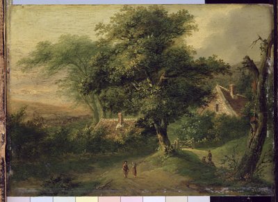 Paesaggio, 1827 da Friedrich Rosenberg